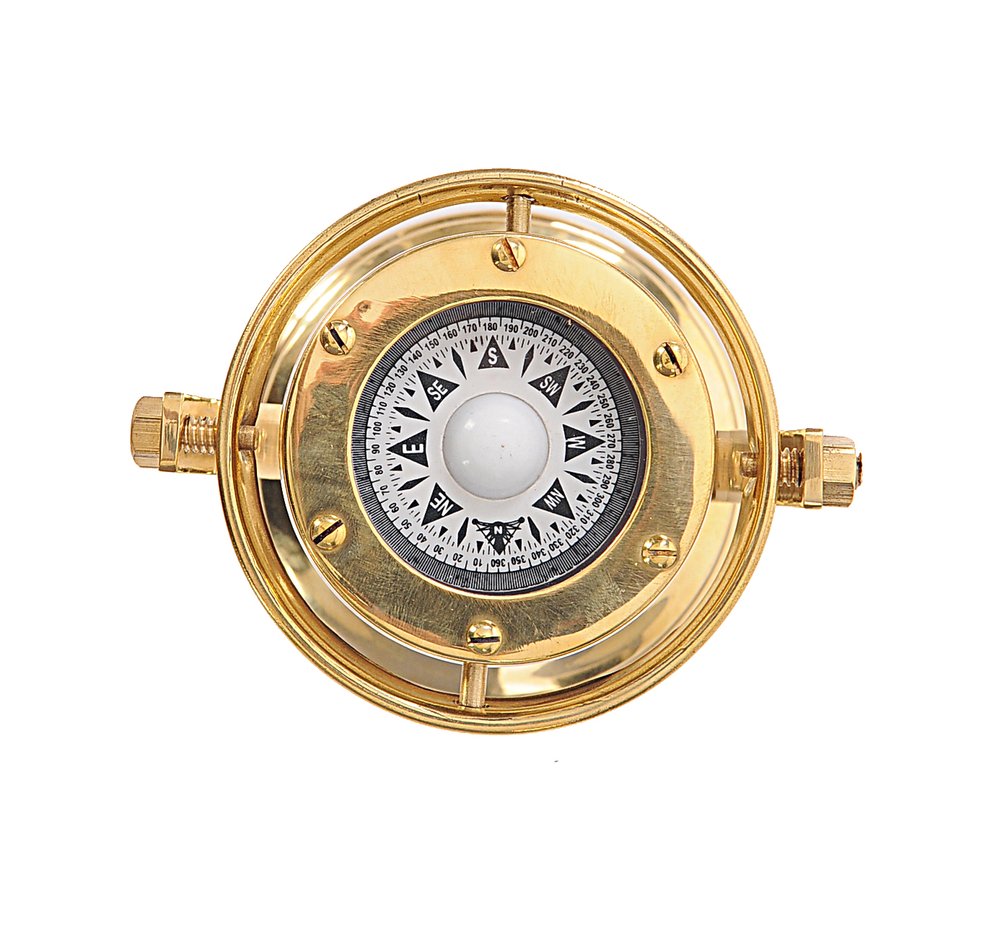 4.5" X 5" X 5.5" Gimbaled Compass HomeRoots
