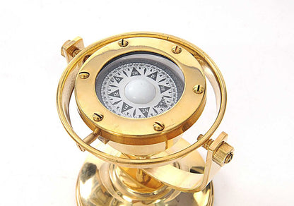4.5" X 5" X 5.5" Gimbaled Compass HomeRoots
