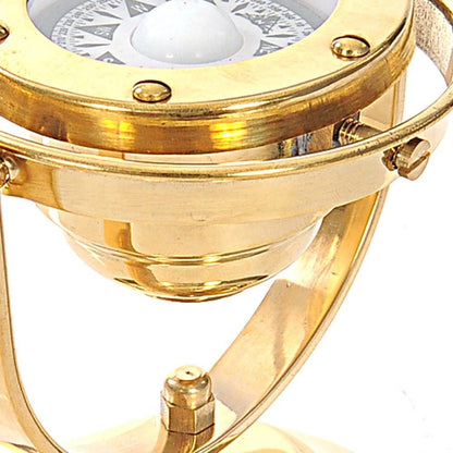 4.5" X 5" X 5.5" Gimbaled Compass HomeRoots