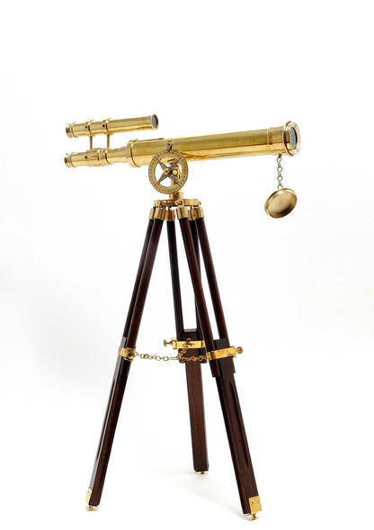 2.25" X 17.5" X 26" Telescope With Stand HomeRoots