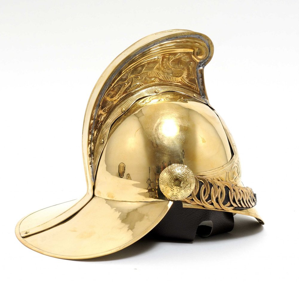 10" X 12" X 11" Fireman Helmet HomeRoots