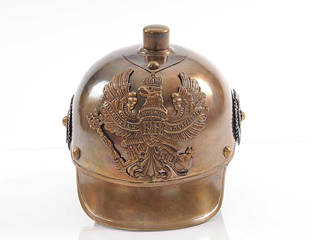 9" X 12.5" X 8" German Helmet HomeRoots