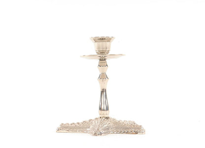 5" Silver Brass Starfish Tabletop Candle Holder HomeRoots