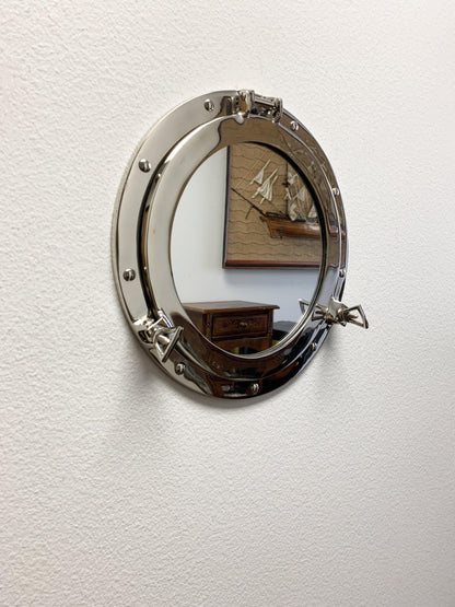 12" X 12" X 2" Porthole Mirror - FurniFindUSA