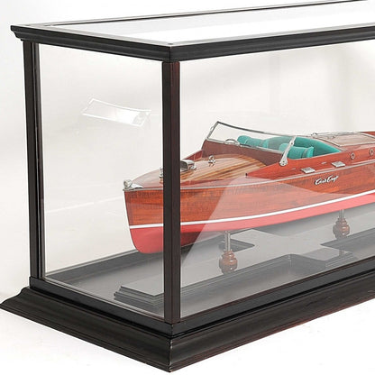 14" X 37.5" X 15" Display Case For Speed Boat - FurniFindUSA