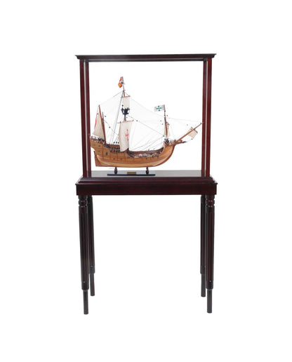 11" X 26.5" X 49.75" Small Floor Display Case - FurniFindUSA