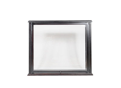 14" Black Glass Standard Display Stand HomeRoots