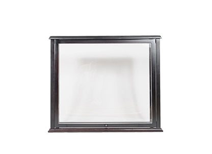 14" Black Glass Standard Display Stand HomeRoots