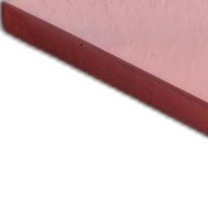 10" Red Solid Wood Wall Mounted Floating Shelf HomeRoots