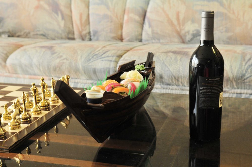 6" Dark Brown Novelty Wood Serving Tray With Handles HomeRoots