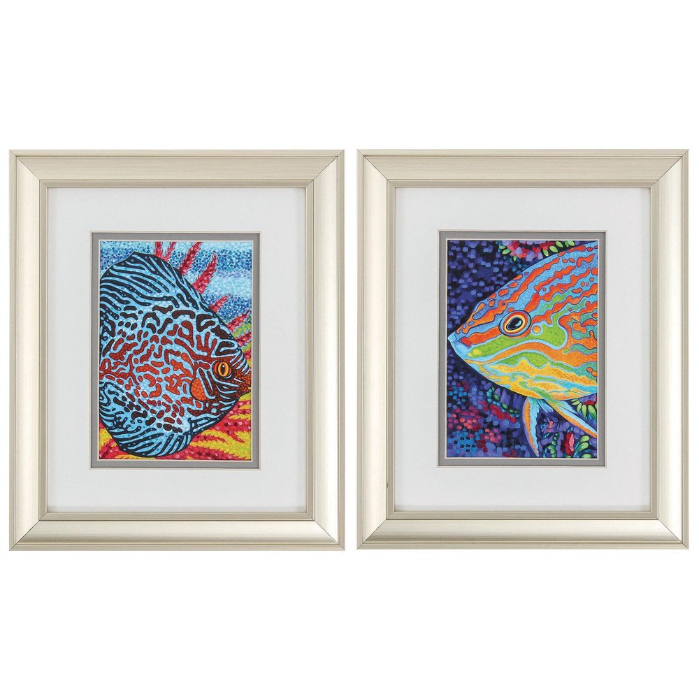 12" X 10" Champagne Polystyrene Foam Wall Decor — view 1