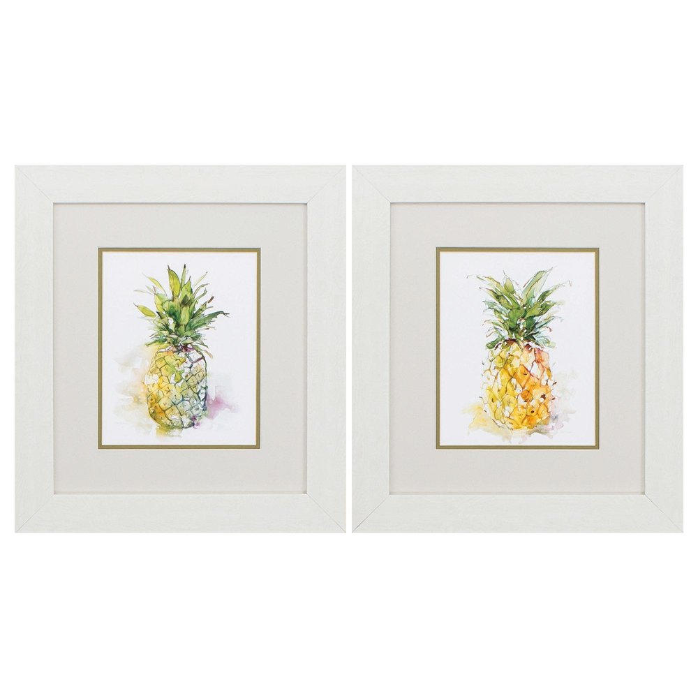 16" X 18" White Frame Delicious Ripe (Set Of 2) — view 1