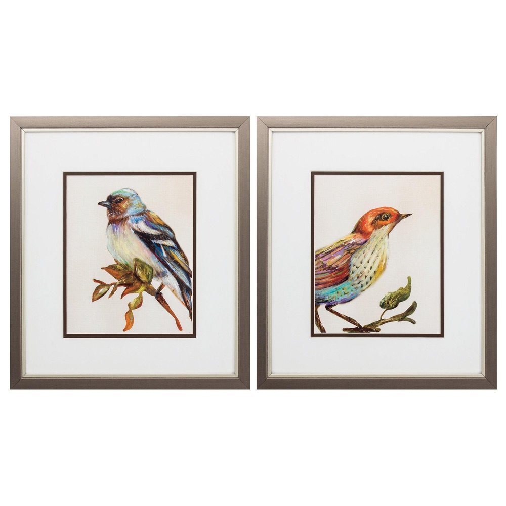 14" X 16" Metallic Bronze Frame Eco Bird (Set Of 2) — view 1