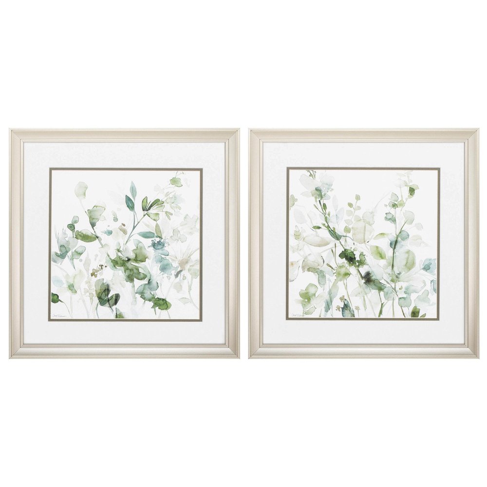 Set Of Two Champagne Wall Decor — view 1