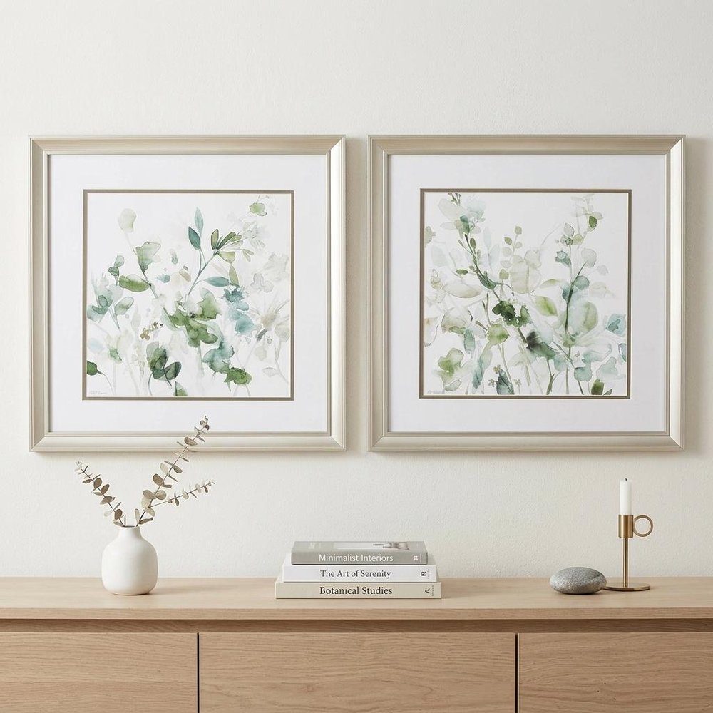 Set Of Two Champagne Wall Decor — view 4