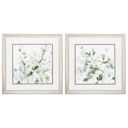 Set Of Two Champagne Wall Decor