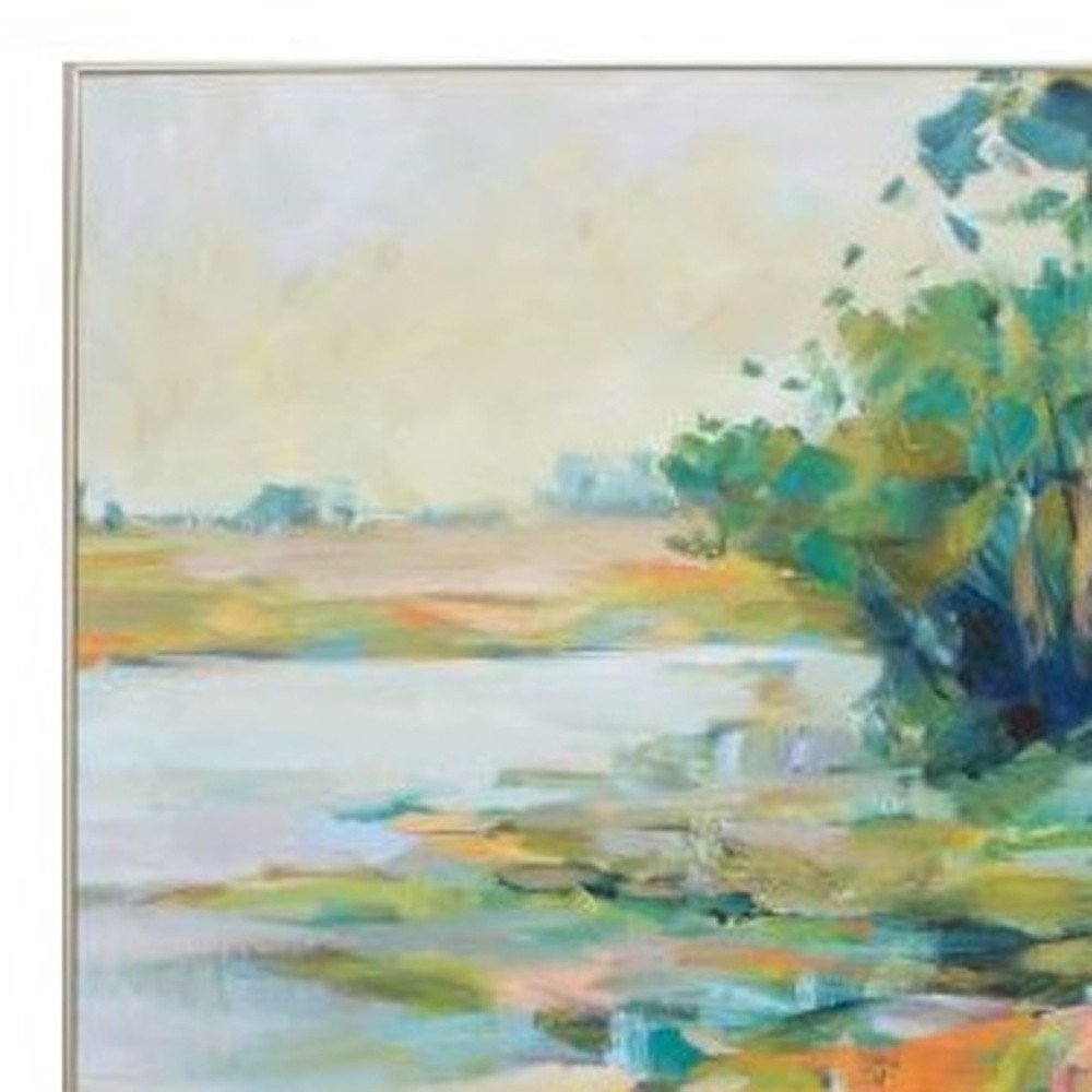 24" X 30" Ligth Wood Toned Frame Marsh Colors (Set Of 2) — view 2