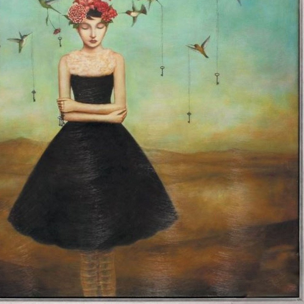 28" X 28" Silver Frame Fair Trade Frame Of Mind — view 3