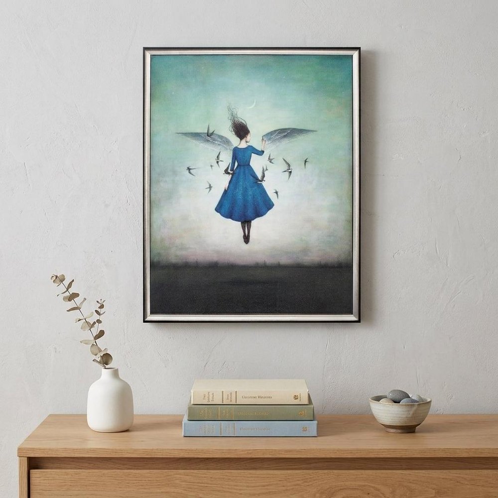 23" X 29" Silver Frame Swift Encounter — view 10