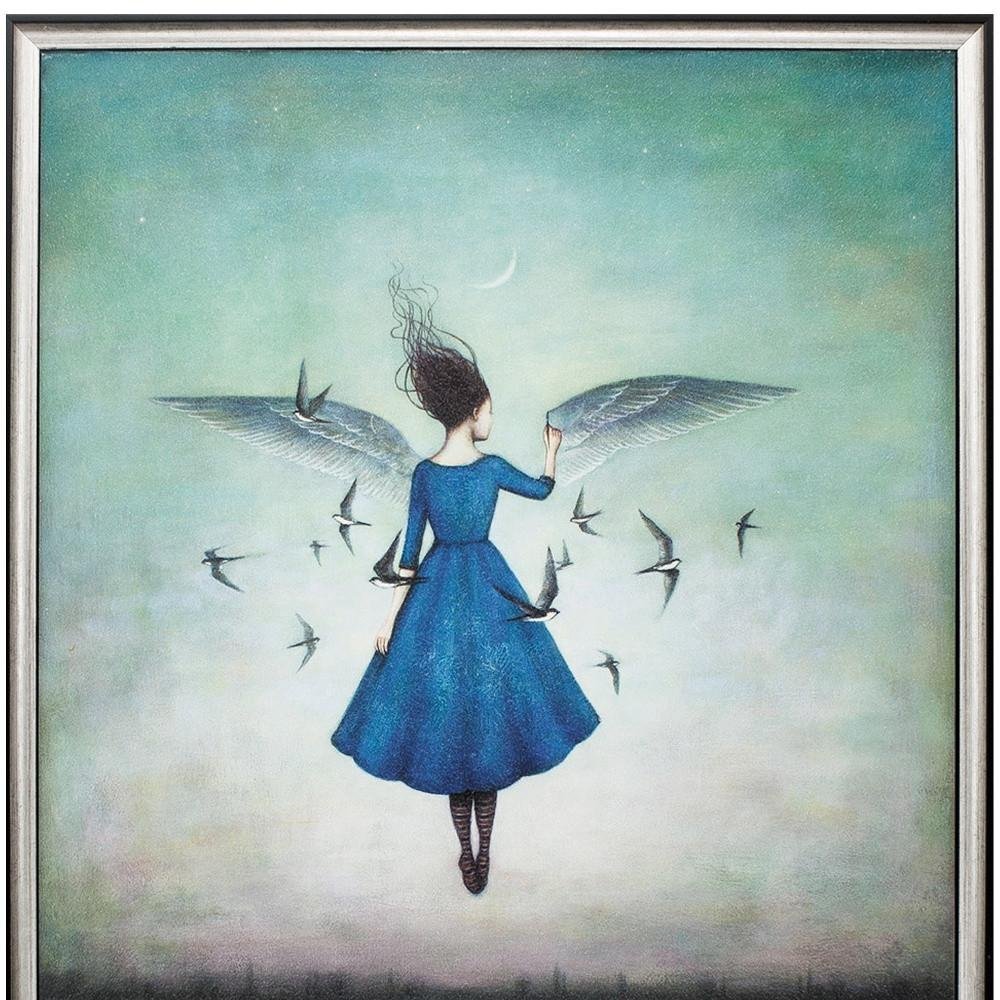 23" X 29" Silver Frame Swift Encounter — view 9