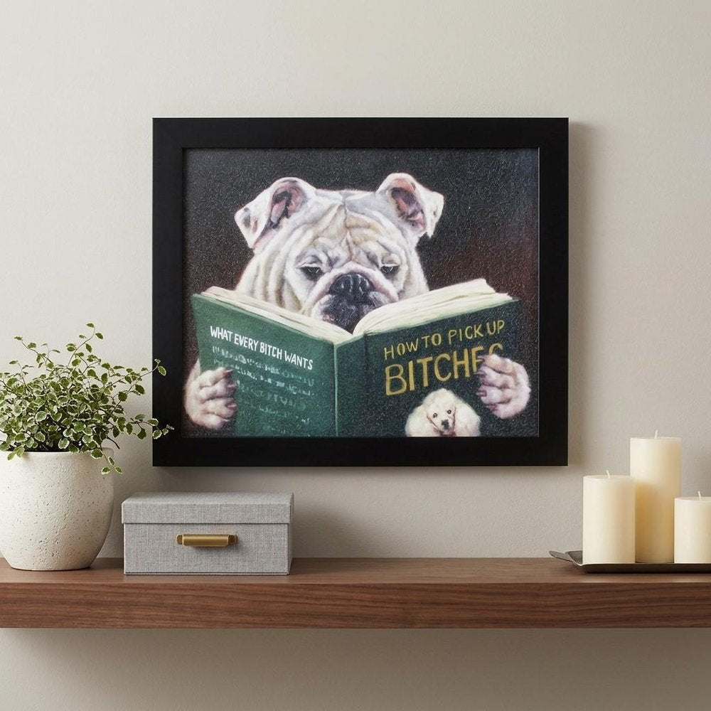 9" X 11" Black Acrylic Dog Wall Decor — view 4