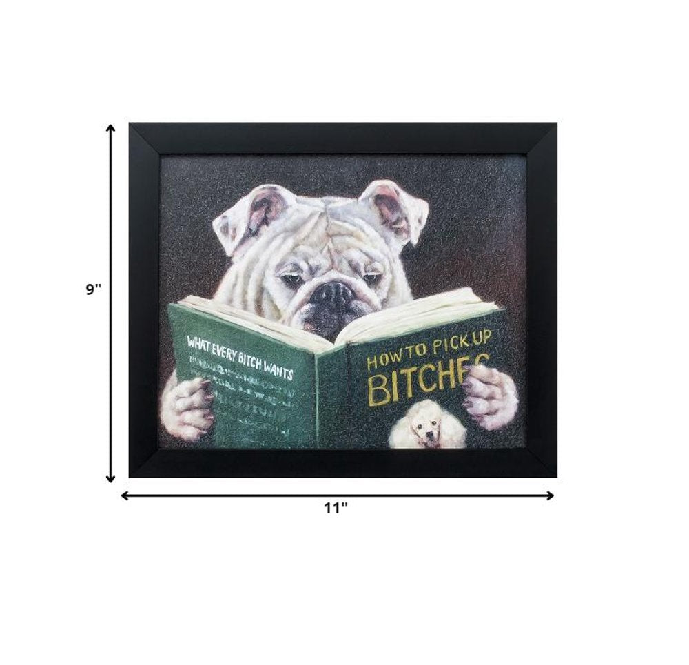 9" X 11" Black Acrylic Dog Wall Decor — view 3