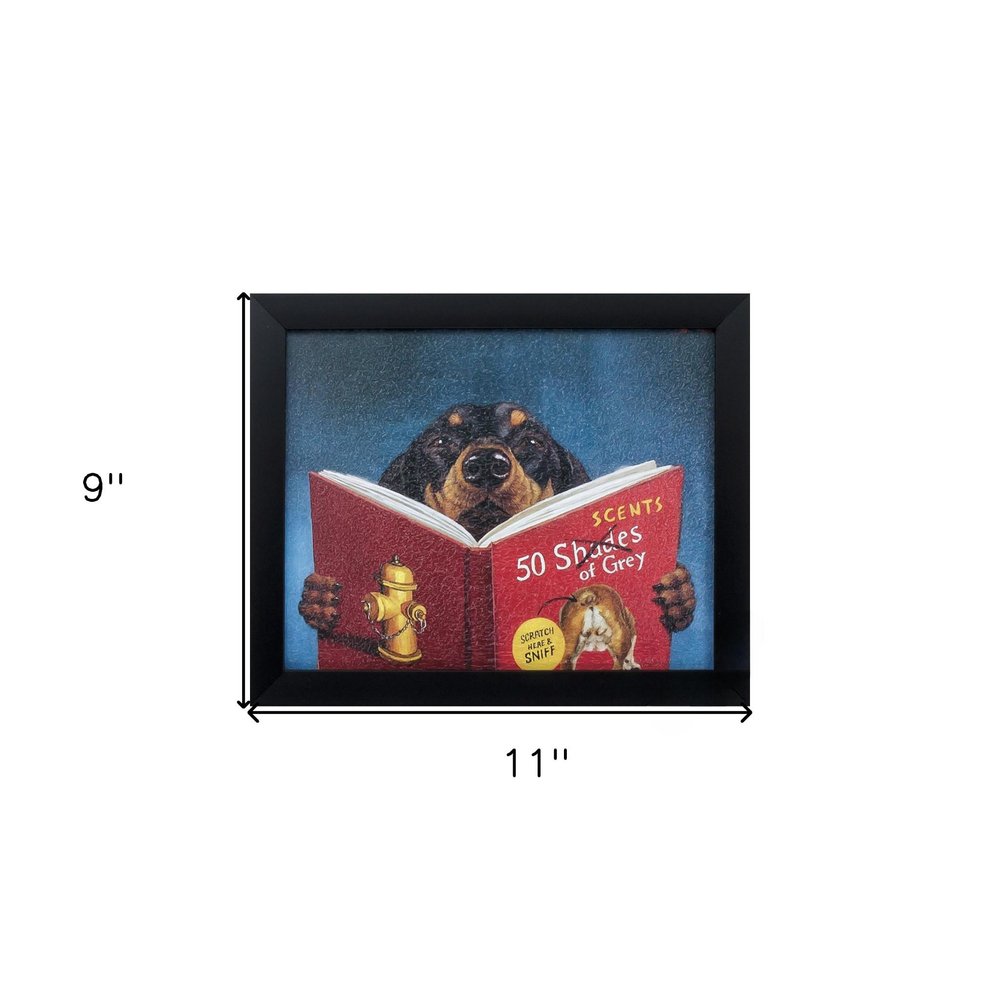 11" X 9" Black Frame 50 Scents Of Gray — view 4