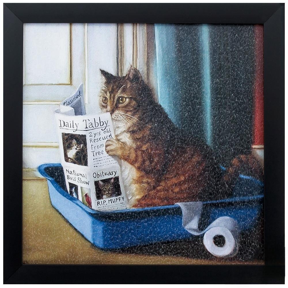 11" X 11" Black Frame Kitty Throne — view 4