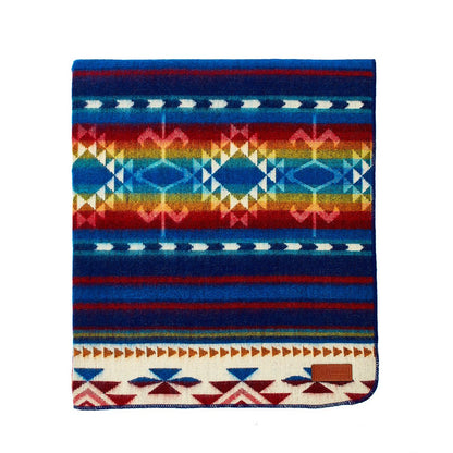 Ultra Soft Southwestern Rainbow Handmade Woven Blanket