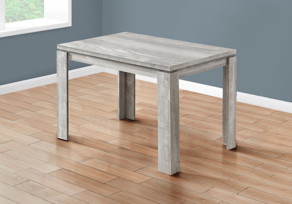 47" Gray Dining Table HomeRoots