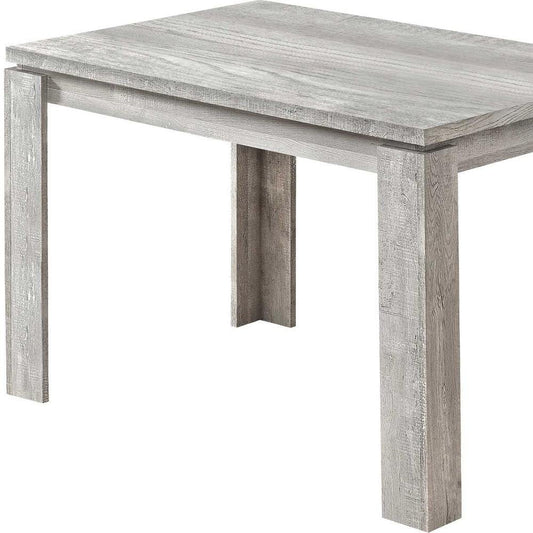 47" Gray Dining Table HomeRoots