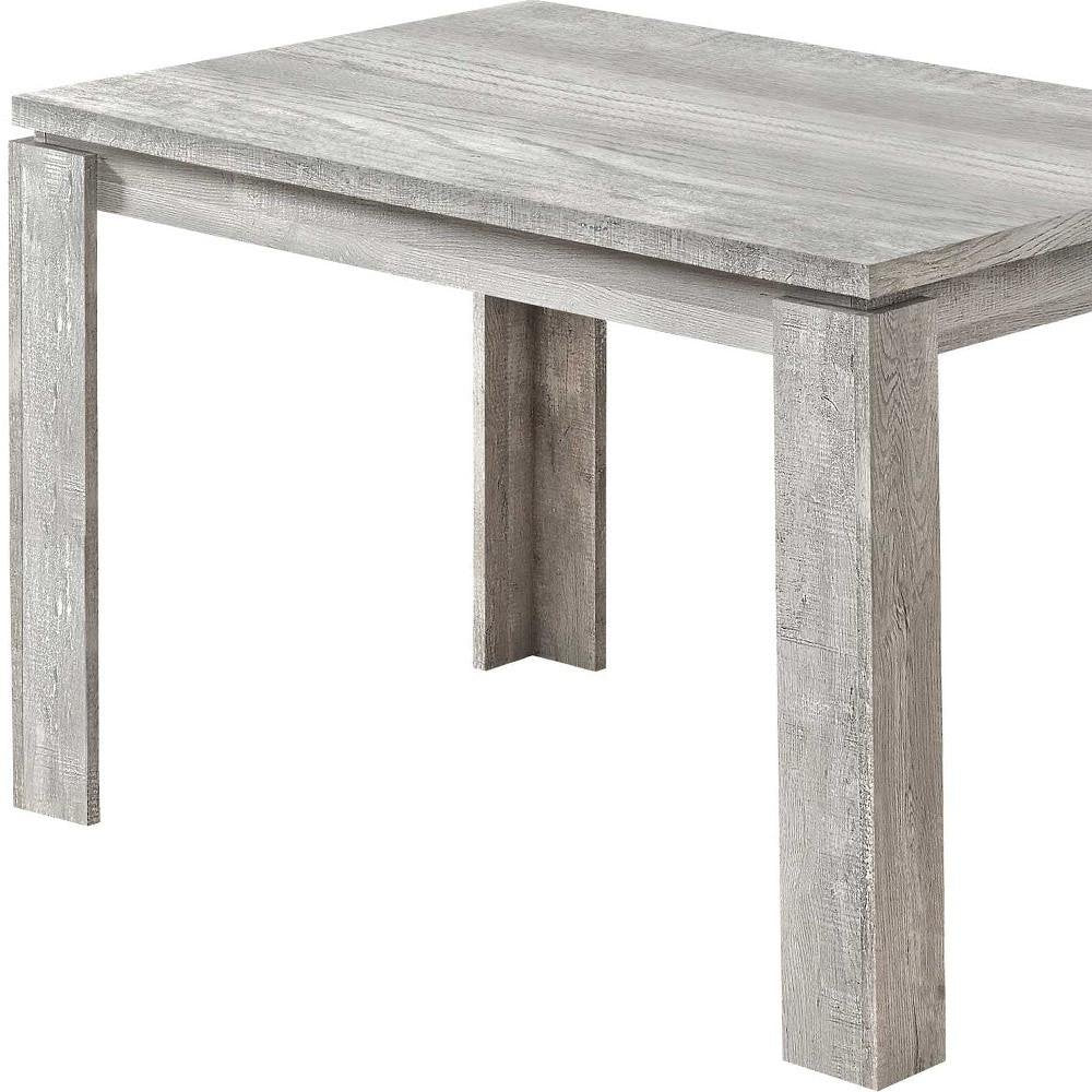 47" Gray Dining Table HomeRoots