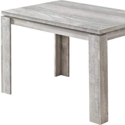 47" Gray Dining Table HomeRoots