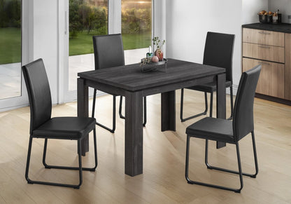 47" Black Dining Table HomeRoots