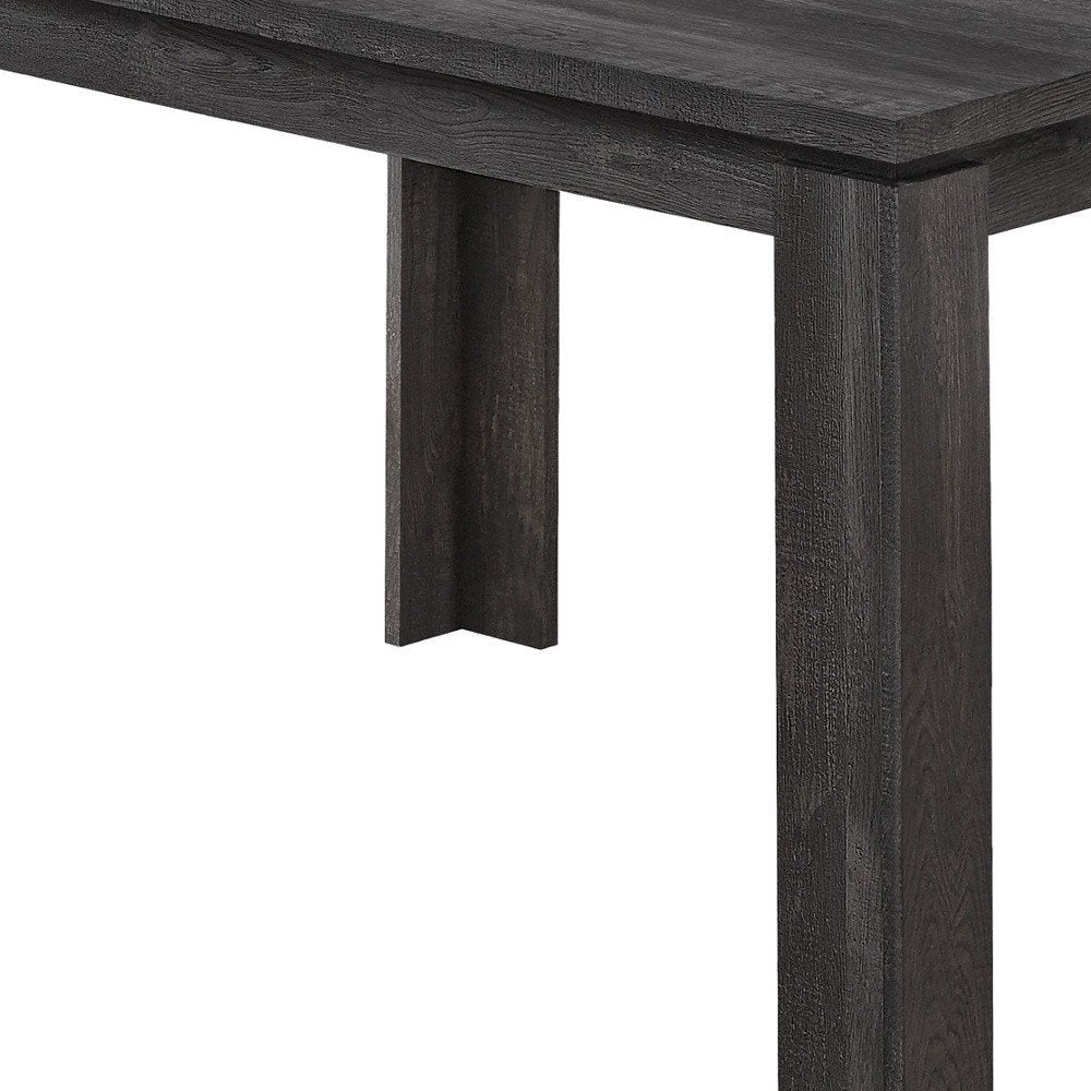 47" Black Dining Table HomeRoots