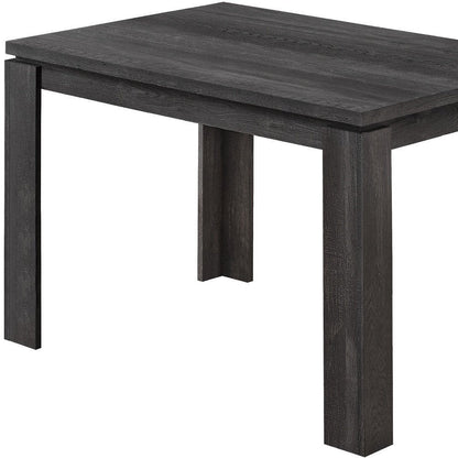 47" Black Dining Table HomeRoots