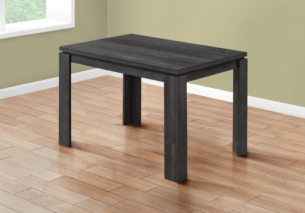 47" Black Dining Table HomeRoots