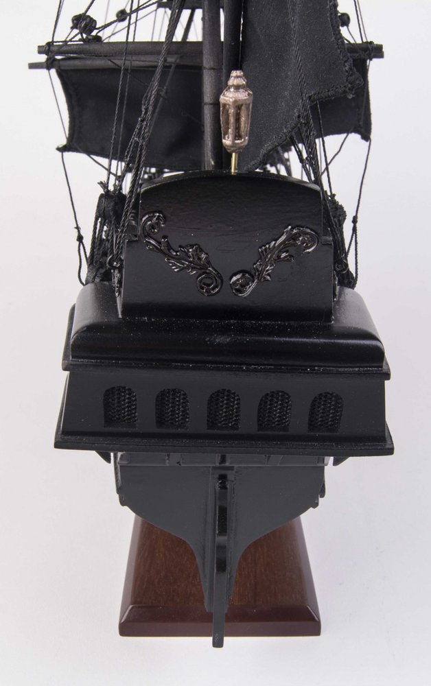 6.5" X 20" X 19"Black Pearl Pirate Ship HomeRoots