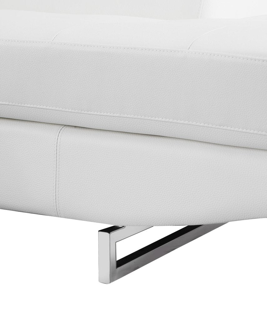 Gray Leather L Shaped Two Piece Corner Sectional HomeRoots