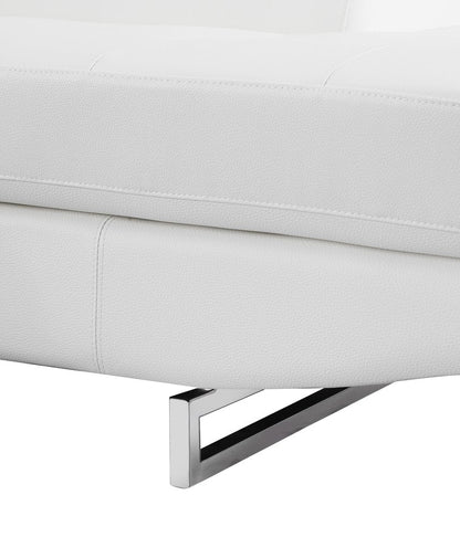 Gray Leather L Shaped Two Piece Corner Sectional HomeRoots