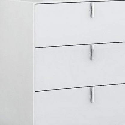 62" White Wood Six Drawer HomeRoots