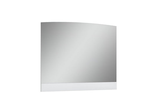 45" White Wood Framed Mounted Dresser Mirror HomeRoots