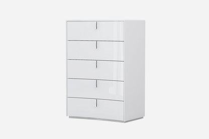 62" White Wood Six Drawer HomeRoots