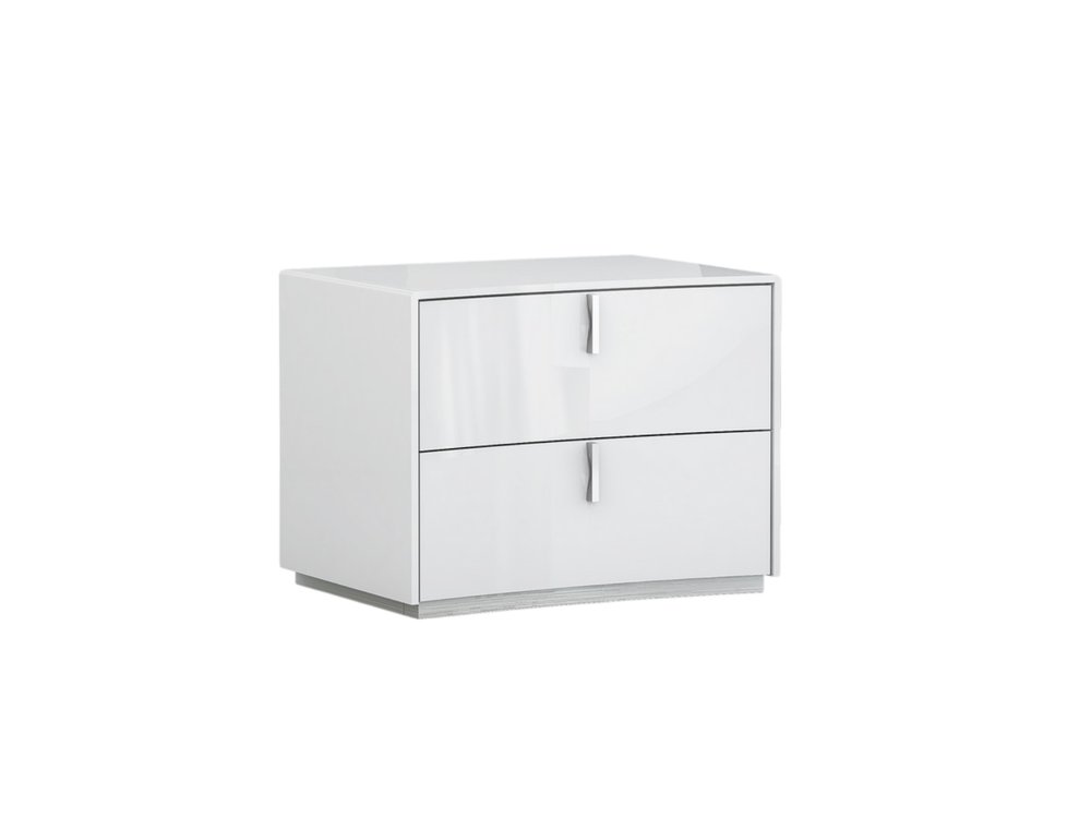 Four Piece White Solid and Manufactured Wood Bedroom Set With Mirror HomeRoots