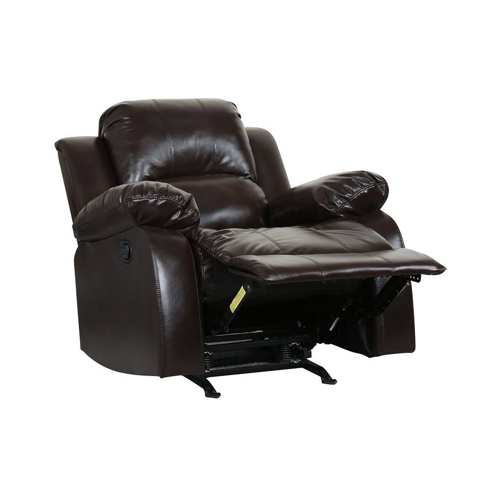 36" X 38" X 40" Brown  Chair HomeRoots