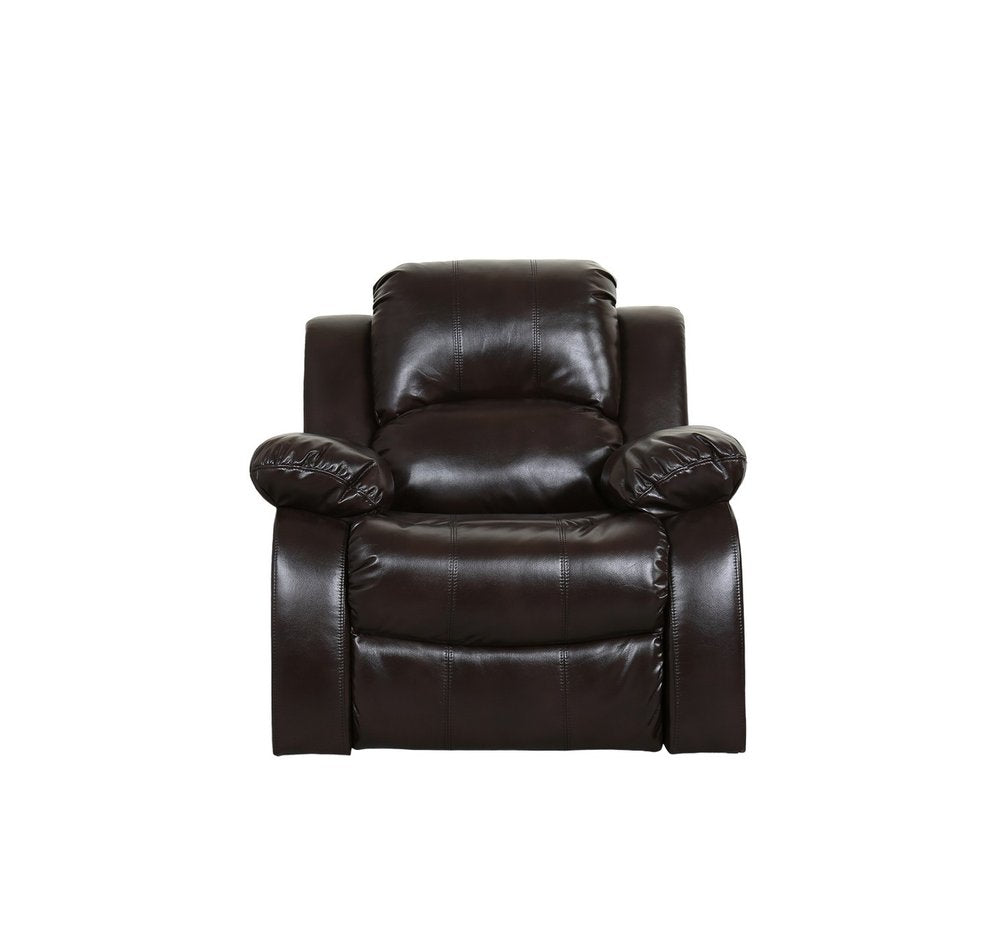 36" X 38" X 40" Brown  Chair HomeRoots