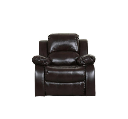 36" X 38" X 40" Brown  Chair HomeRoots
