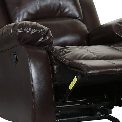 36" X 38" X 40" Brown  Chair HomeRoots