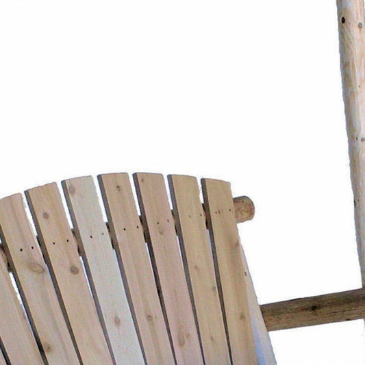 48" X 24" X 48"  Natural Wood Porch Swing