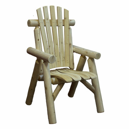 28" X 26" X 42" Natural Wood Dining Chair HomeRoots